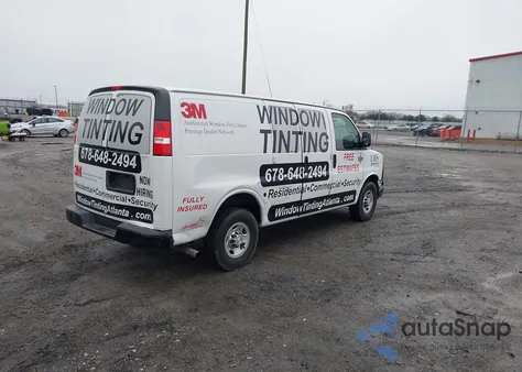 2016 Chevrolet Express 2500 Work Van from USA, damaged, VIN 1GCWGAFF4G1166534